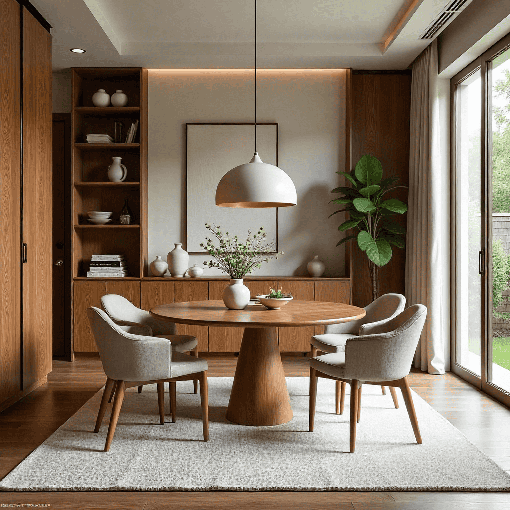 Dormitorio de lujo con texturas sofisticadas